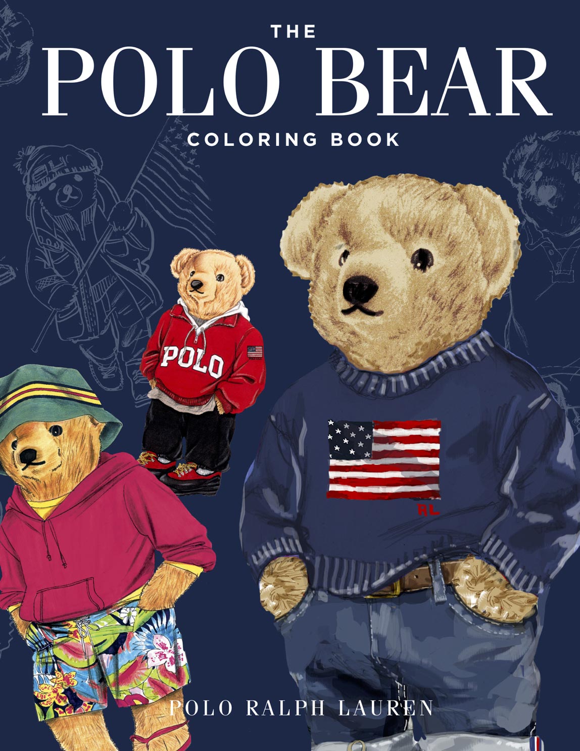 polo bear coloring book 